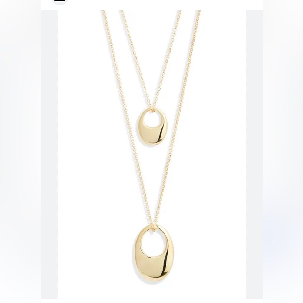 ✨ Two-Strand Gold Layering Necklace - Bought at Nordstrom, New Without Tag